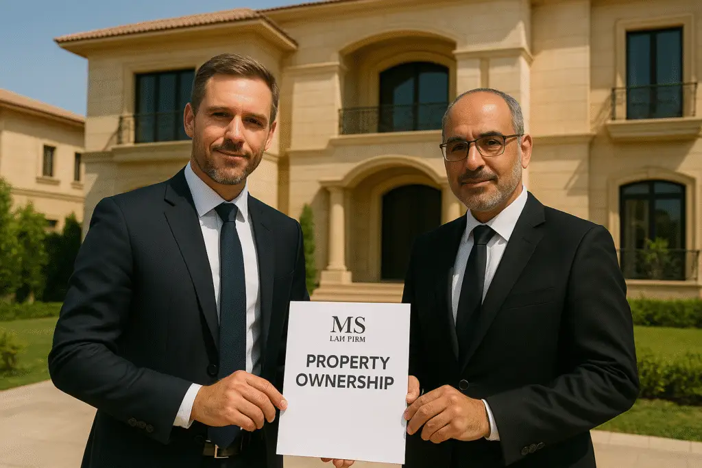 مستثمر أجنبي يوقّع عقد تأسيس شركة للحصول على إقامة استثمارية في مصر